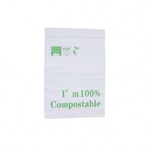 Custom 100% Biodegradable/<b>Compostable</b> EN13432 Certified Grey Mailing Carrier <b>Bags</b> for Clothing Packaging and Logistics Use - Product Image 2