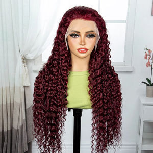 250% densité 99J vague d'eau ondulé dentelle avant perruque femmes 13x4 HD Transparent grande casquette <span class=keywords><strong>Afro</strong></span> noir brésilien 12A cheveux Frontal suisse - Product Image 1