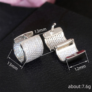 Orecchini a Cerchio alla Moda per Donne, Accessori per Orecchie Semplici per Uso Quotidiano - Product Image 4