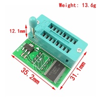 Adaptateur 1,8 V pour carte mère 1,8 V SPI Flash SOP8 DIP8 W25 MX25 à utiliser sur programmeur TL866CS TL866A EZP 2010 EZP2013 CH341