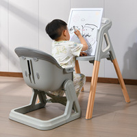 Chaise haute multifonctionnelle pour enfants et bébés, chaise de repas réglable, table d'apprentissage et de jeu pour bébés de plus de 3 ans