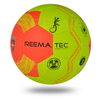 Ballon de handball officiel Reema Super Grip 2.0 HYB cousu à la machine, léger, durable, imperméable, imprimé sur mesure en PU, taille 3/2/1/0, pour match