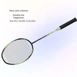 WAVAW Counterattack Thunder <span class=keywords><strong>Badminton</strong></span> Professional Single Ultra-Light Full Carbon Fiber PU Grip Soft Genuine Flagship Store 4U - Product Image 5