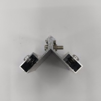 Soporte de Esquina Ajustable de Alta Precisión Tengshuo, Moderno, Duradero y Móvil, para Marcos de Puertas y Ventanas de Aluminio, Instalación con Tornillos