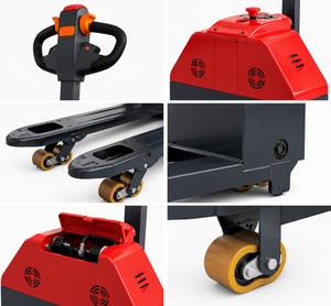 1.5 Ton Walkie Electric Pallet Jack Battery Powered Warehouse Pallet Truck for <b>Material</b> <b>Handling</b> - Product Image 4