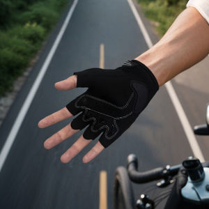 Guantes de Motocicleta Unisex para Todo Clima, Medios Dedos, Protección de Verano, Antideslizantes, Agarre Firme - Product Image 5