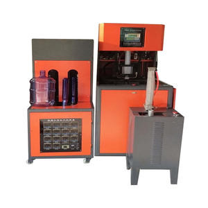 Machines de moulage par étirage-soufflage semi-automatique à prix bon marché Machines de fabrication de bouteilles en plastique 19L - Product Image 1