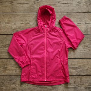 Best Selling <b>Canvas</b> Windbreaker Jackets Breathable Solid Color Waterproof Zipper Closure Hooded Stand Collar Front Logo - Product Image 3