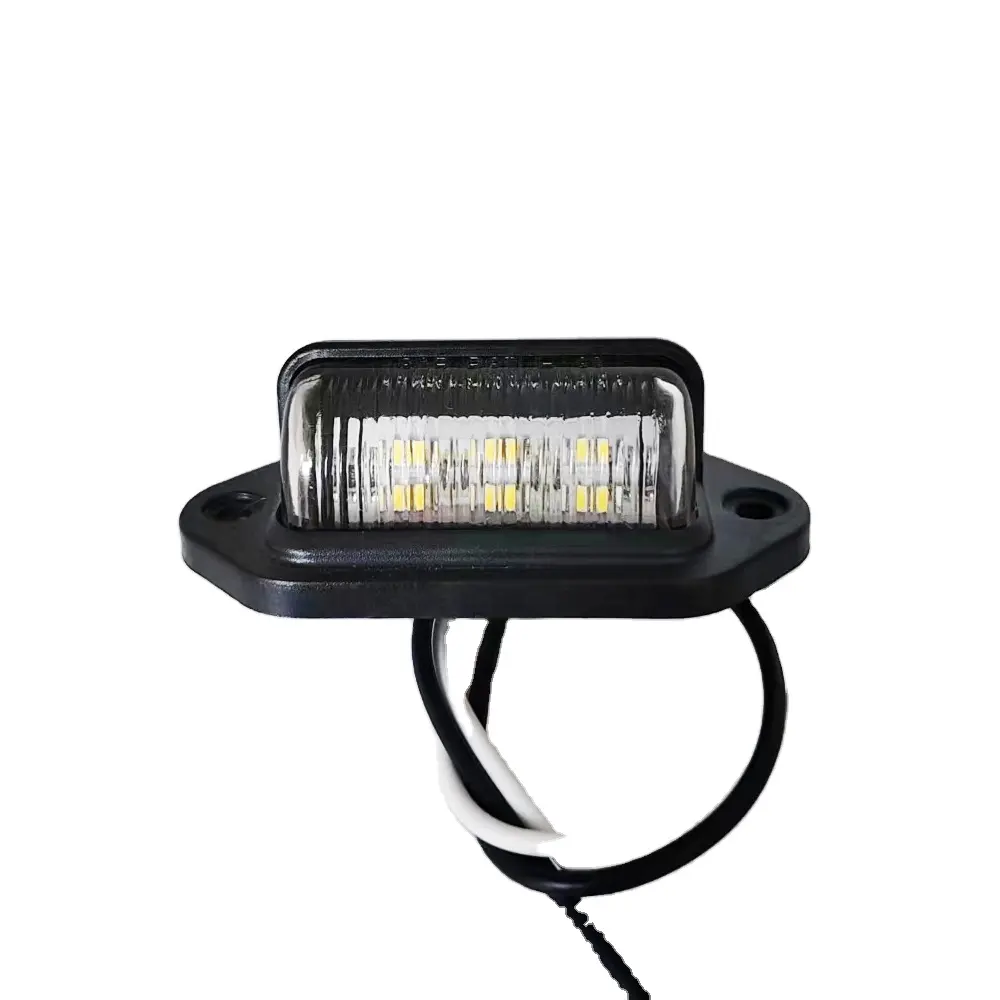 2.5 inch mini LED giấy phép ánh sáng Xe thuyền Tấm Đèn số giấy phép Tấm Đèn cho Trailer Xe Tải xe LED ánh sáng