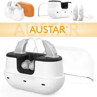 AUSTAR China Hörgerät Großhandel OEM Hersteller Bester Preis Deaf Mini BTE Digitale Hörgeräte Wiederauf lad bares Hörgerät