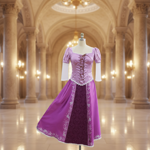 Disfraces <span class=keywords><strong>de</strong></span> Juego <span class=keywords><strong>de</strong></span> Rol para Adultos, Vestido Morado, <span class=keywords><strong>Disfraz</strong></span> <span class=keywords><strong>de</strong></span> Princesa <span class=keywords><strong>Rapunzel</strong></span>, <span class=keywords><strong>Disfraz</strong></span> <span class=keywords><strong>de</strong></span> Cosplay para Halloween - Product Image 6