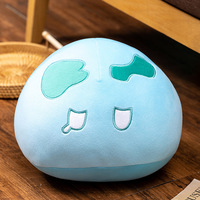 10-50CM Anime peluche doux peluche Kawaii jeu Genshin Slime Figure peluche poupée peluches oreiller Anime mignon filles cadeau