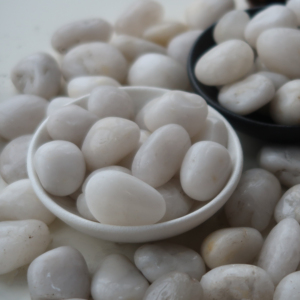 Nhà máy trực tiếp bán buôn cao-đánh bóng trắng tự nhiên sỏi đá tự nhiên cobbles cho cảnh quan - Product Image 5