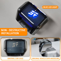 Nouvelle conception de pommeau de levier de vitesses en cristal avec LED pour Chery Jetour Traveller Jetour T2 2024 2025