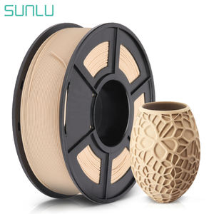 Unlu-Filament PLA en bois réaliste pour imprimante 3D, 1kg, 1.75mm, texture bois, faible odeur, ponçage et peinture faciles, état neuf - Product Image 2