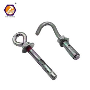 Accessoires d'usine : Chevilles d'ancrage en acier au carbone pour fondations, écrous, rondelles, crochets d'ancrage en béton L/J/U/I avec tête hexagonale – Matériaux de construction - Product Image 4