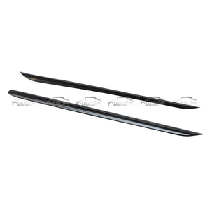 MP Style Carbon Side Skirts Extension Lip Chin Apron Spoiler <b>Splitter</b> for BMW 3 Series G20 G21 M SPORT 2020-2022 - Product Image 3