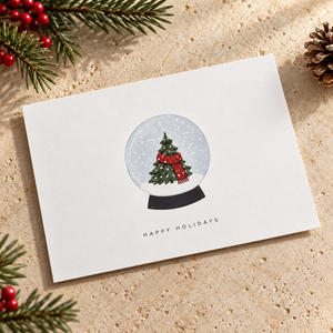Cartes de vœux de Noël assorties avec logo personnalisé, motif couronne de Noël aquarelle et pain d'épices, cartes de remerciement pour les fêtes - Product Image 3