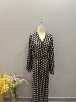 Abaya Modeste Sharut Kaftan Dubaï 2026 pour Femme, Robe Musulmane, Kimono, Cardigan en Tricot Crochet, Vêtement Islamique Élégant, Abaya Ouverte pour Femme