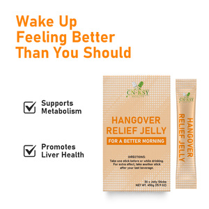 Bâtonnet de gelée anti-gueule de bois hautement <span class=keywords><strong>efficace</strong></span> pour un meilleur réveil, favorise le métabolisme pendant la consommation d'alcool, améliore la santé du foie - Product Image 2