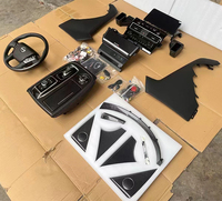 Kit de mise à niveau de la console centrale pour l'intérieur de voiture, pour Nissan Patrol Y62 2010-2022, accessoires intérieurs de transformation de l'ancien au nouveau
