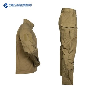 مخصص AK التمويه بدلة الضفدع قميص التكتيكي والسراويل مجموعة مع منصات الركبة للتدريب في الهواء الطلق ومهام ساحة المعركة - Product Image 5