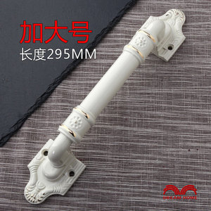 Chinese Style Ivory <b>White</b> Zinc Alloy Cabinet Handles Bar Shape Durable Wooden <b>Door</b> Hardware - Product Image 4