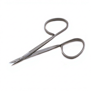 Tijeras Odontomed 2011 Iris Ribbon ODM-30-09E de 3 3/4 pulgadas, acero inoxidable, certificación CE, clase I, para uso hospitalario, instrumentos afilados - Product Image 1