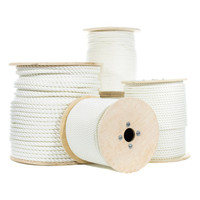 Prix bon marché d'usine torsadé tressé PP PE Nylon Polyester plomb Danline corde évier corde pour la pêche en mer