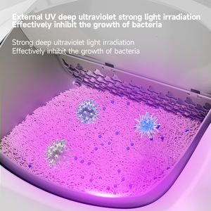 Lettiera autopulente più gatti controllati da APP con sensore di sicurezza Extra-Large Open Top Cleaner Iron deal-free - Product Image 5