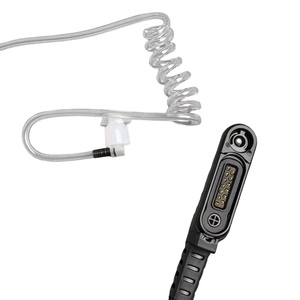 Auricular de tubo de aire R7 R7A tipo PTT para walkie-talkie de seguridad encubierta, auriculares de radio con tubo de aire - Product Image 2