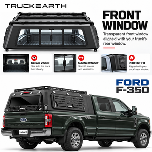 Cubierta Rígida de Aluminio para Camioneta Ford F-350, Cubierta Multifuncional para Camioneta, para Almacenamiento Seguro de Carga - Product Image 1
