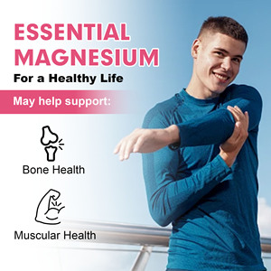 Tabletas de Magnesio de Primera Calidad, Suplemento Herbal Personalizado, Contiene 500 mg de Magnesio, Favorece la Relajación Muscular - Product Image 3