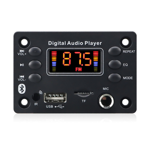 VIRE 12V/5V Car Audio DIY Módulo DE REPRODUCTOR DE MP3 Lossless <span class=keywords><strong>Bluetooth</strong></span> MP3 Placa decodificadora de audio con interfaz de micrófono - Product Image 1