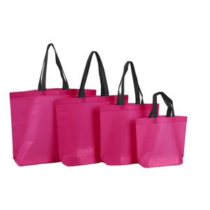 Sac fourre-tout non-tissé avec logo personnalisé Toile laminée PP à la mode pour les achats Vêtements Emballage Cadeaux de supermarché - Product Image 1