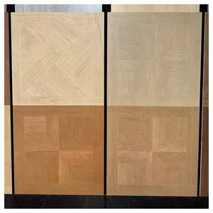 Suelo de Madera de Ingeniería Moderna con Acabado Fino al por Mayor, Roble Blanco, Fácil Instalación, Parqué de 15 mm, Latón para Sala de Estar - Product Image 1