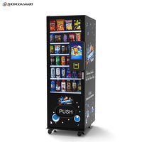 Nouvelle conception 2026 Distributeur automatique de boissons froides conforme ADA avec refroidissement par compresseur SDK, options de paiement multiples et surveillance à distance