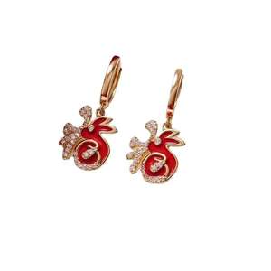 Женские серьги с цирконом - Product Image 1