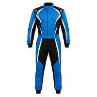 Traje de Carreras de Karts Personalizado, Transpirable, Uniforme de Carreras de Motorsport, Ligero, Protector, 100% Poliéster Resistente a la Decoloración