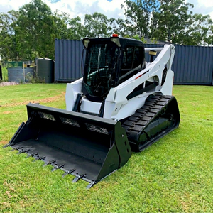 Mejor Precio de Fábrica: Minicargadora Bobcat Tipo Oruga con Cucharón Amarillo, Diésel 75KW, Alto Momento de Carga para Uso en Construcción y Agricultura - Product Image 1