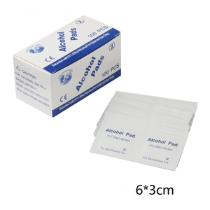 Lingettes alcoolisées Afalite 75% d'alcool, emballées individuellement, pour usage médical - Product Image 3