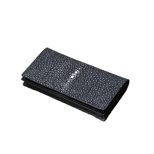 Cartera Larga para Hombre con Diseño de Pez y Perlas, Multi Tarjetas, Bolsillo para Billetes, Cuero Vacuno, Interior Multifuncional - Product Image 5