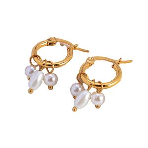 Pendientes <span class=keywords><strong>de</strong></span> perlas <span class=keywords><strong>de</strong></span> moda francesa, aretes <span class=keywords><strong>de</strong></span> aro con abalorio <span class=keywords><strong>de</strong></span> perla, aretes <span class=keywords><strong>de</strong></span> borla <span class=keywords><strong>de</strong></span> Hip Hop, joyería inspirada <span class=keywords><strong>de</strong></span> diseñador <span class=keywords><strong>2022</strong></span> - Product Image 1