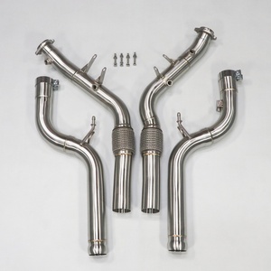Tuyau d'échappement droit à grande adaptabilité pour BENZ S63 AMG W222 C217 5.5T, échappement haute performance, améliore l'efficacité du moteur - Product Image 2