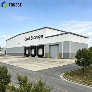 Refrigerated Warehouse Building Seafood Distribution Energy Efficient Prefabricated <b>Metal</b> Professional Grade - Product Image 1