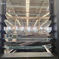 Fenêtres en verre trempé sur mesure, volet en aluminium à lamelles réglables pour projet de maison commerciale