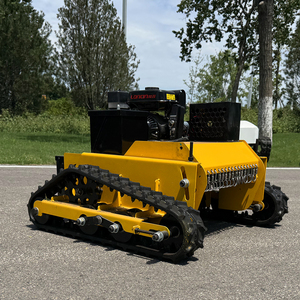 Tondeuse à gazon avec télécommande 100%, tondeuse à gazon sur chenilles, tondeuse à gazon à essence, livraison gratuite - Product Image 6