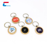 Etiquettes pour chiens personnalisées en époxy + PVC, mini RFID, paiement par carte, NFC 216, anti-perte, étiquette nominative pour animaux de compagnie
