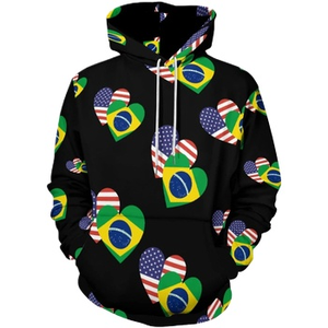 Pullover <span class=keywords><strong>con</strong></span> cappuccio personalizzato bandiera del <span class=keywords><strong>cuore</strong></span> americano brasiliano <span class=keywords><strong>con</strong></span> cappuccio all'ingrosso Fitspi Casual <span class=keywords><strong>felpa</strong></span> <span class=keywords><strong>con</strong></span> cappuccio per gli uomini delle donne <span class=keywords><strong>con</strong></span> - Product Image 1