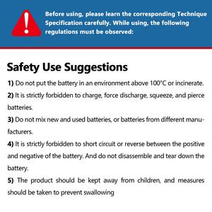 NiCd 1/2C 1200 мАч 1,2 В аккумуляторная батарея 1/2C размер 1200 мАч батарея для фонарика - Product Image 5